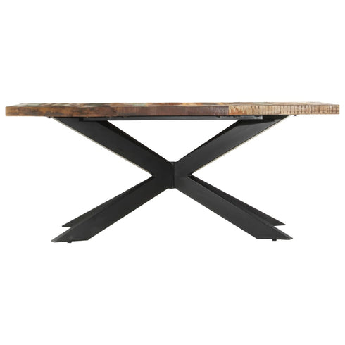 Mecham - Dining Table 1800 x 900 x 760 mm Solid Reclaimed Wood